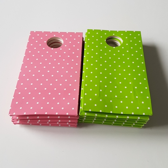11 pcs Dots Cardboard Favor Bags Loot Bags Treat Bags 3.75"x5.25" inches - Picture 9 of 12